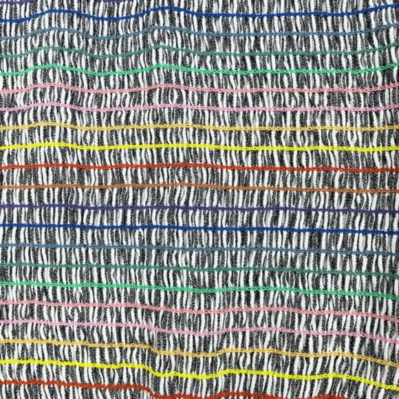 Storia Smocked Mini Skirt With Ruffle Trim Size Small - Picture 6 of 6